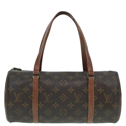 Louis Vuitton Papillon 30 Brown Canvas Handbag