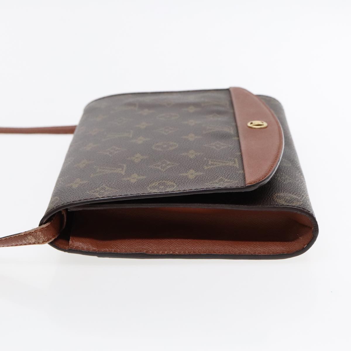 Louis Vuitton Bordeaux Brown Canvas Shoulder Bag