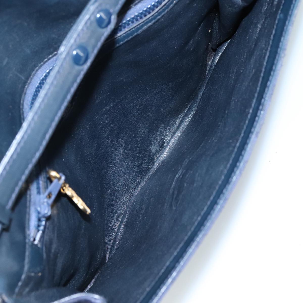 Gucci Gg Canvas Navy Canvas Shoulder Bag