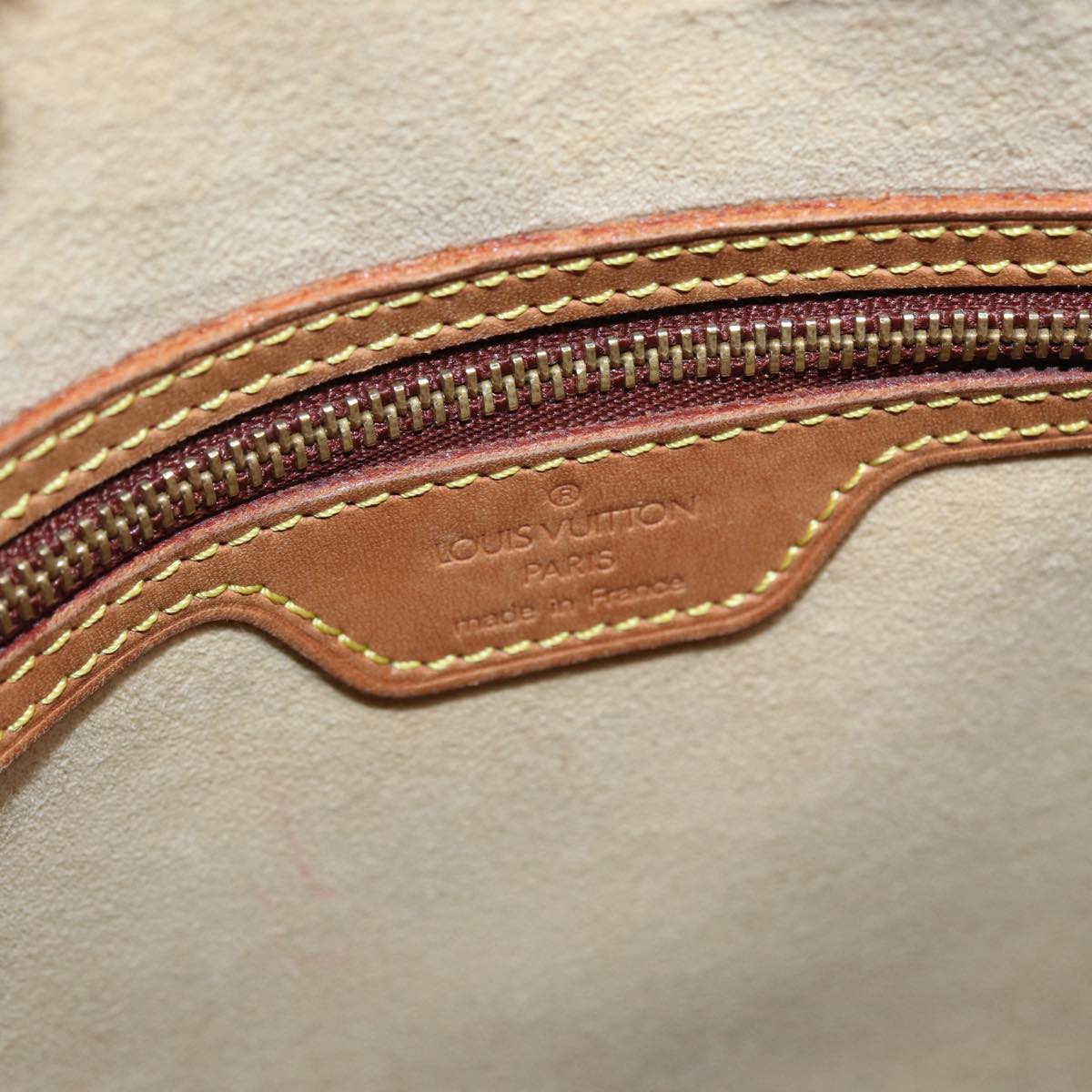 Louis Vuitton Looping Gm Brown Canvas Shoulder Bag