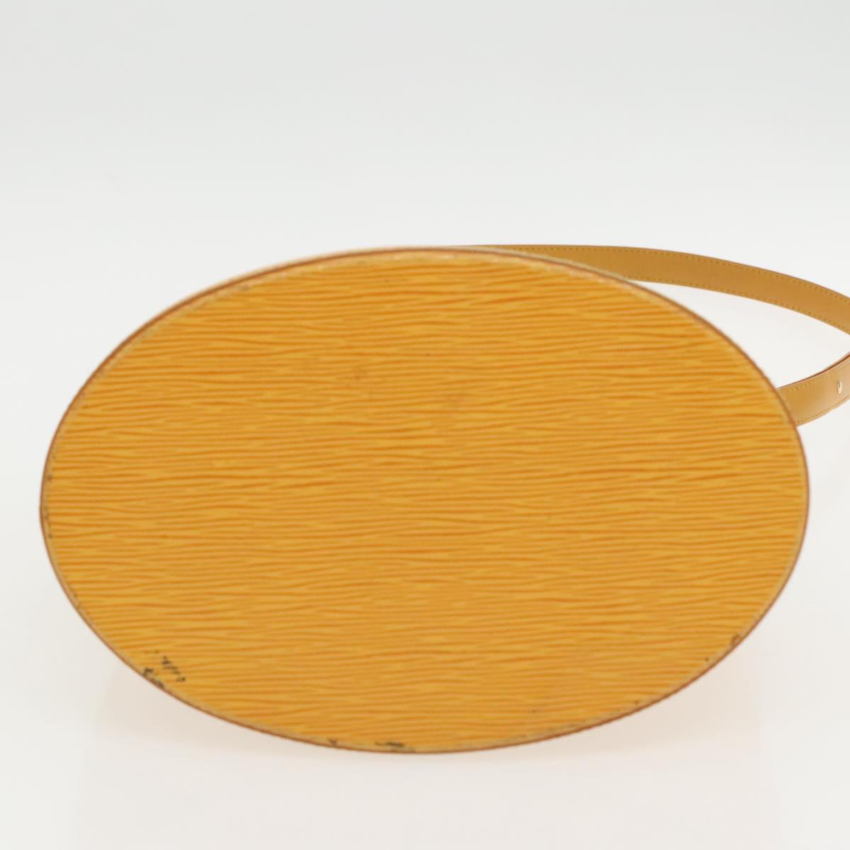 Louis Vuitton Cluny Yellow Leather Shoulder Bag