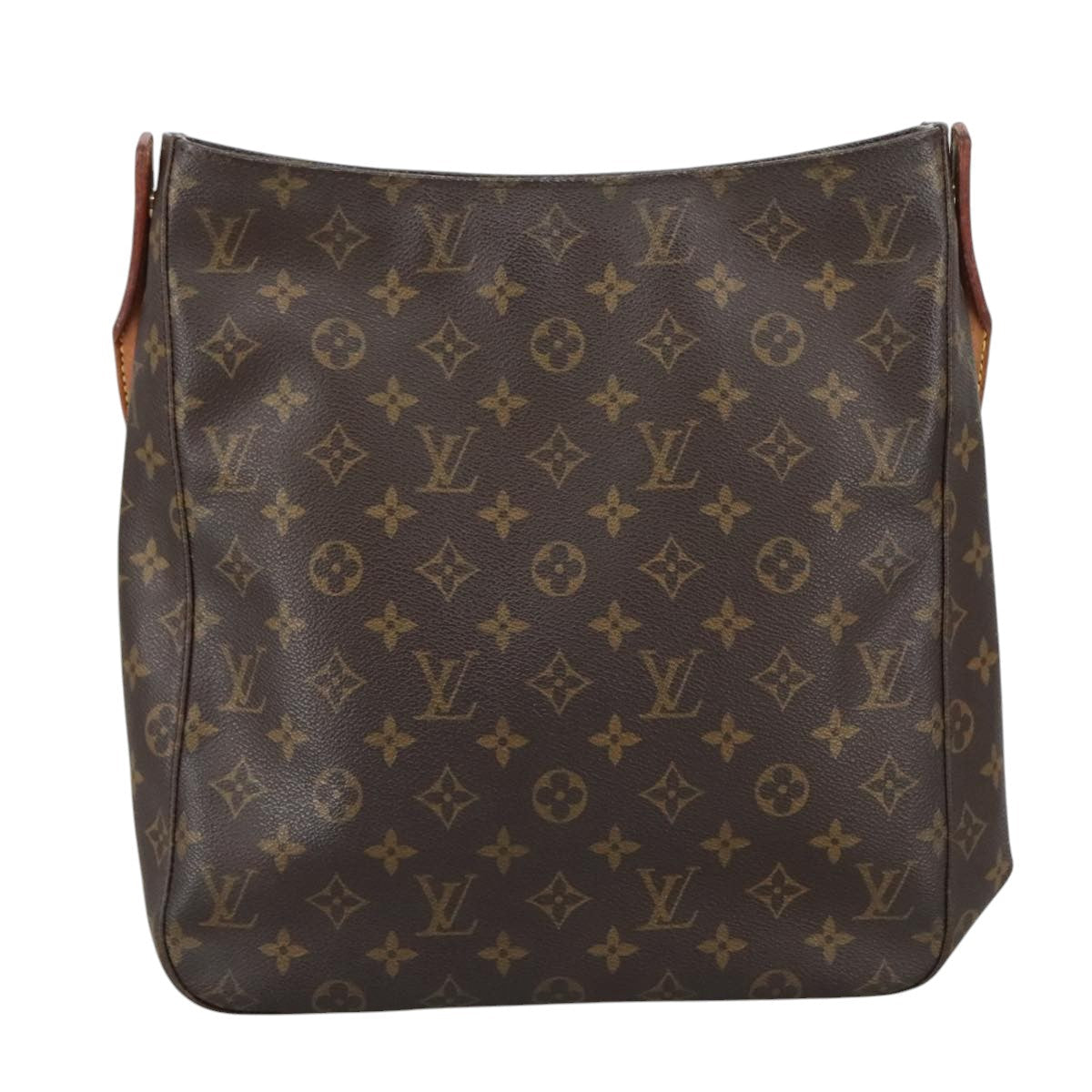 Louis Vuitton Looping Gm Brown Canvas Shoulder Bag