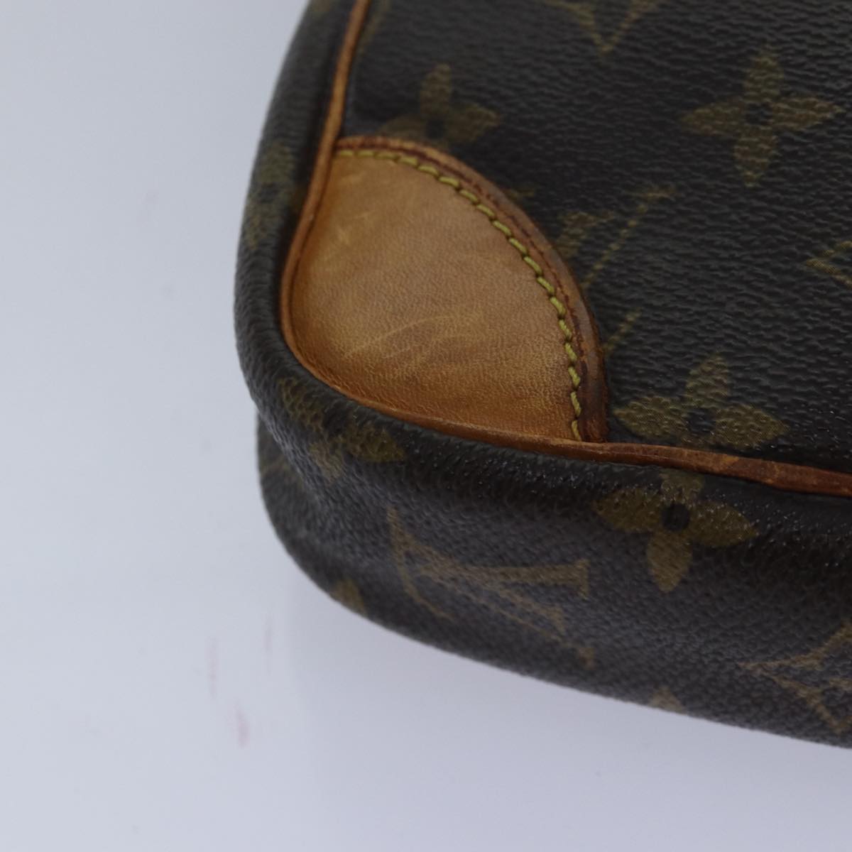 Louis Vuitton Danube Brown Canvas Shoulder Bag