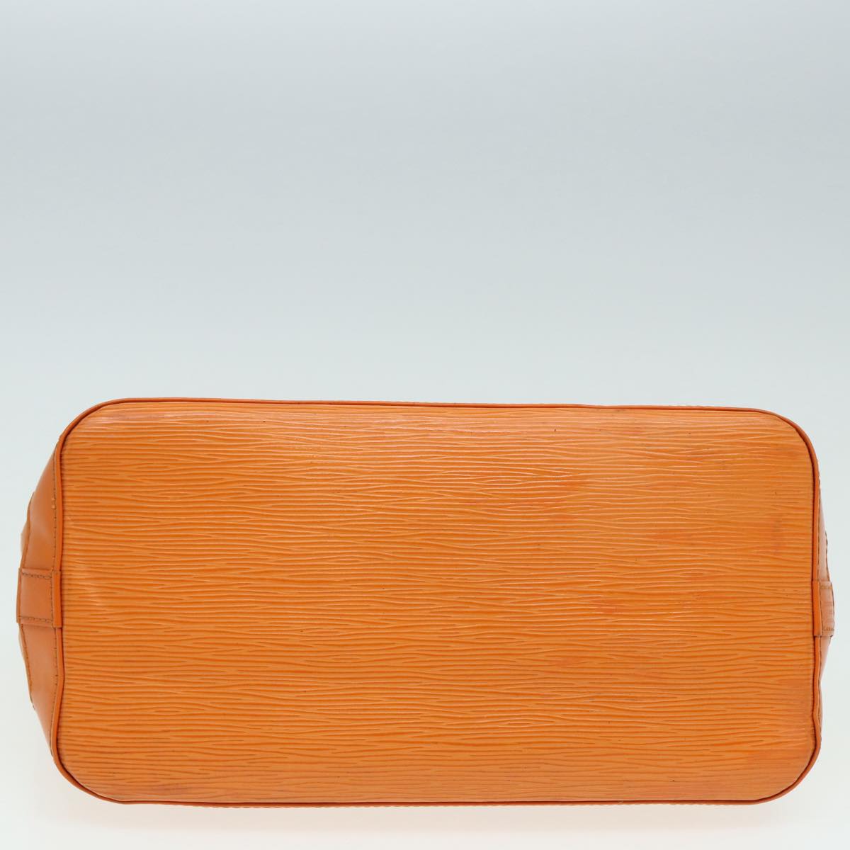 Louis Vuitton Alma Orange Leather Handbag