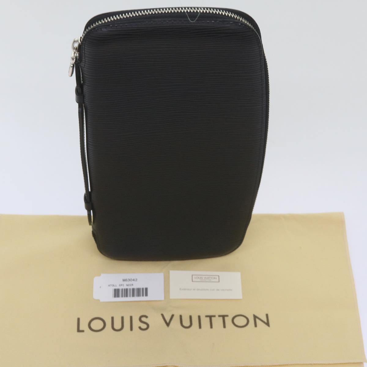 Louis Vuitton Atholl Black Leather Wallet