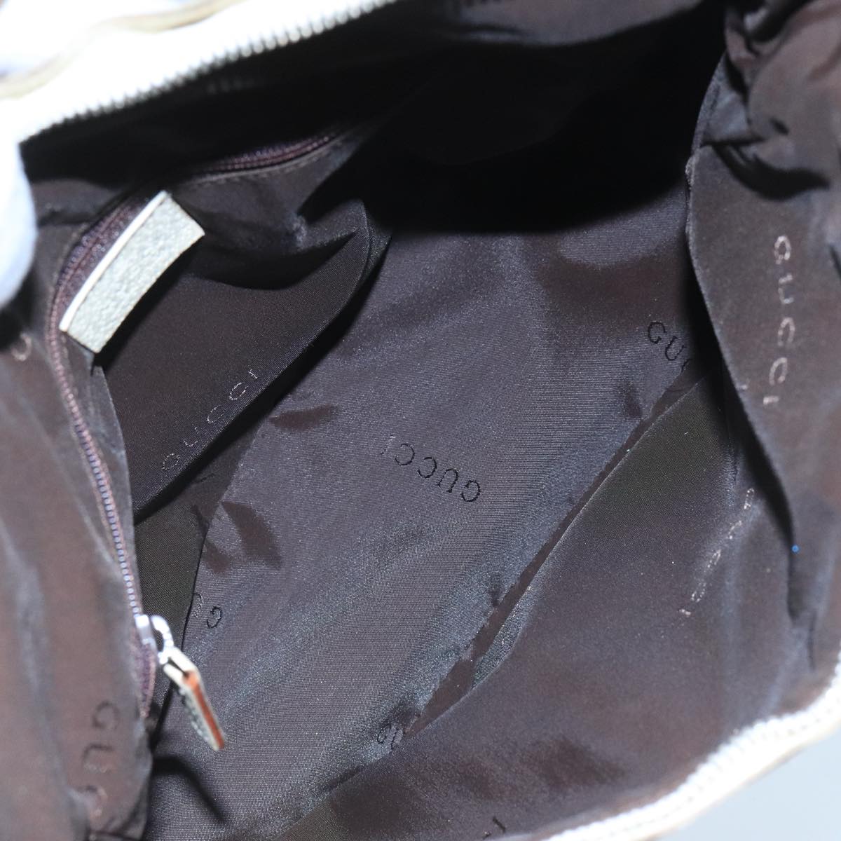 Gucci Beige Canvas Shoulder Bag