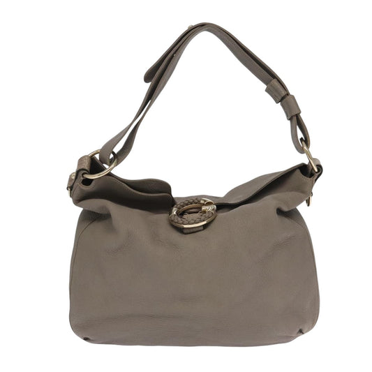 Gucci Hobo Brown Leather Shoulder Bag ()