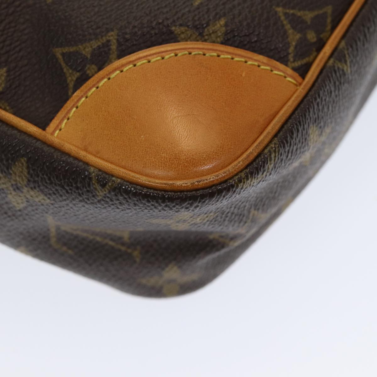 Louis Vuitton Compiegne 28 Brown Canvas Clutch Bag