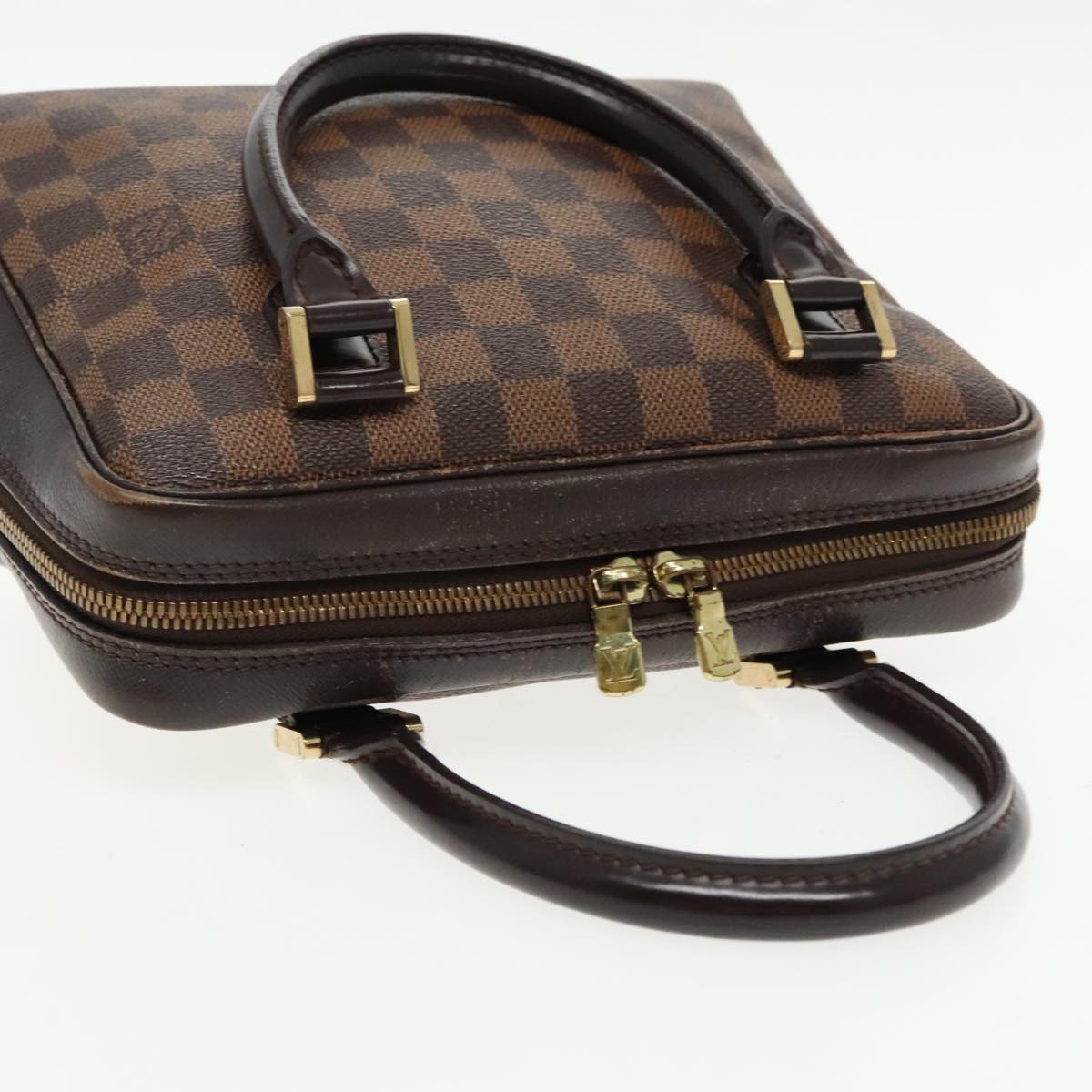 Louis Vuitton Brera Brown Canvas Handbag