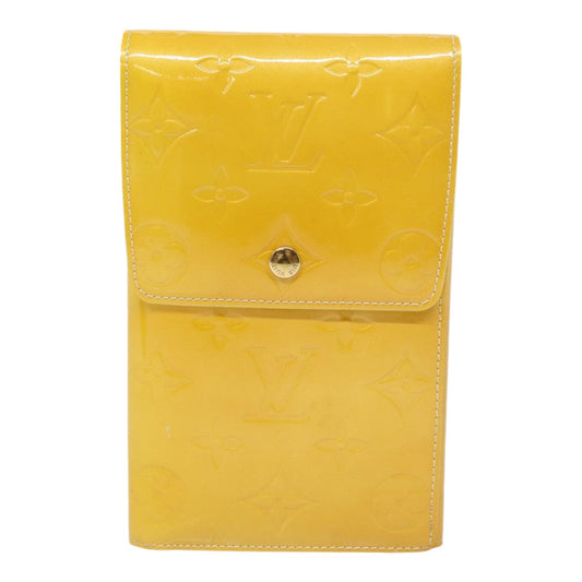 Louis Vuitton Walker Yellow Patent Leather Wallet