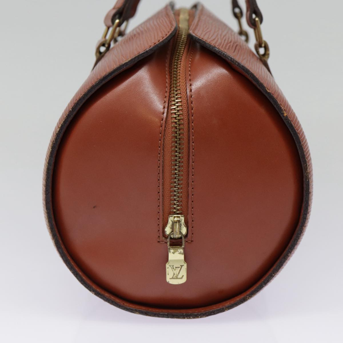 Louis Vuitton Soufflot Brown Leather Handbag