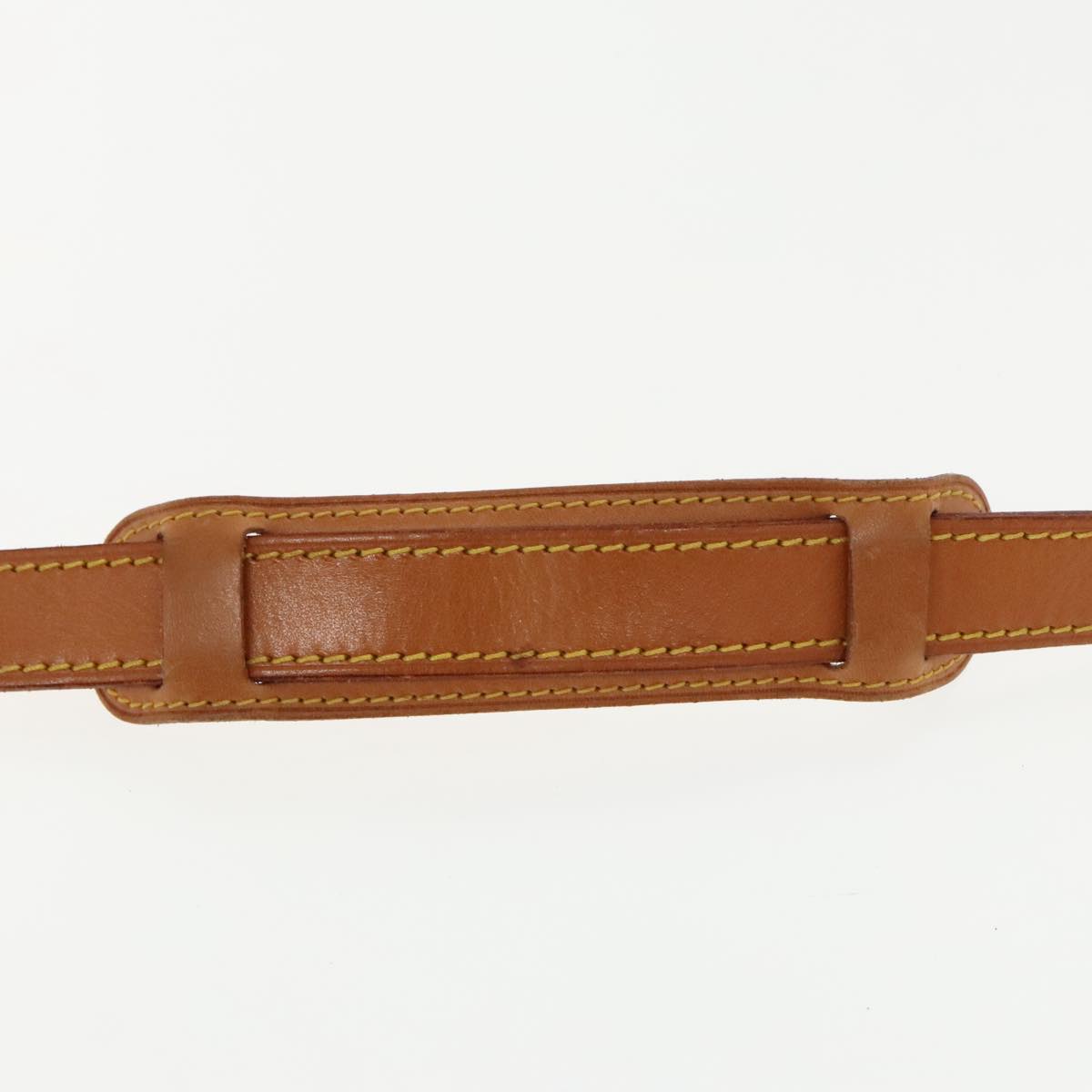 Louis Vuitton Shoulder Strap Beige Leather Bag Jewelry
