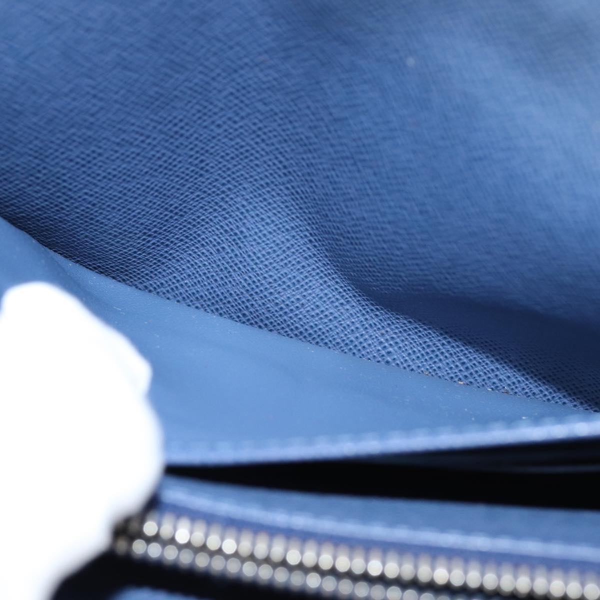 Louis Vuitton Sarah Blue Leather Wallet