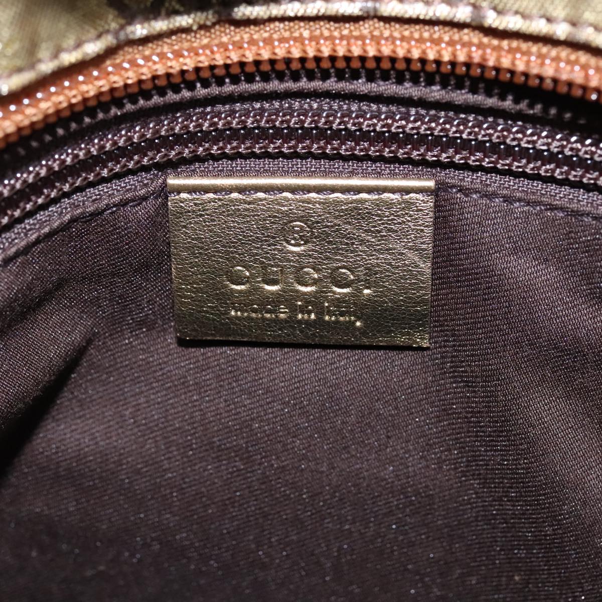Gucci Gg Crystal Grey Canvas Handbag