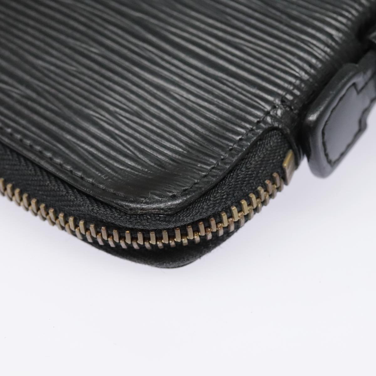 Louis Vuitton Zippy Wallet Black Leather Wallet