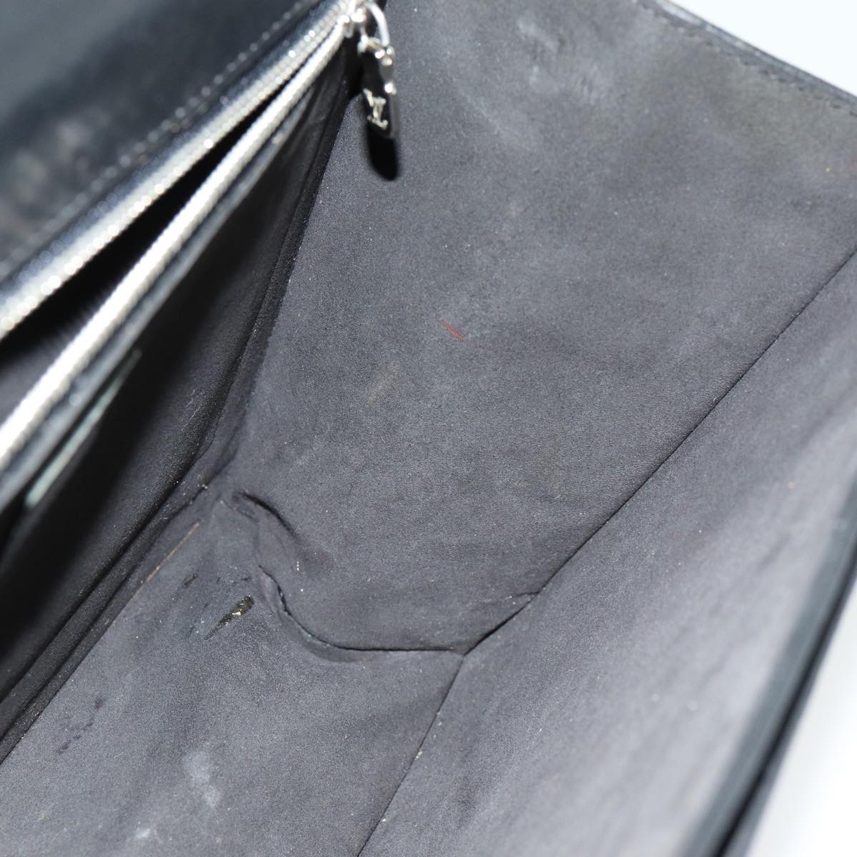 Louis Vuitton Monceau Black Leather Handbag