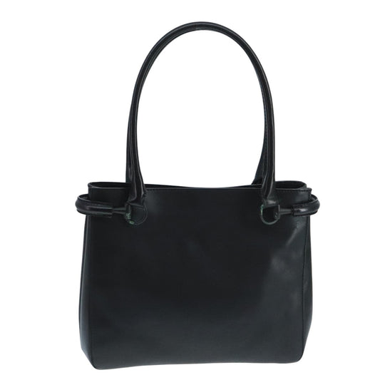 Gucci Horsebit Black Leather Handbag ()