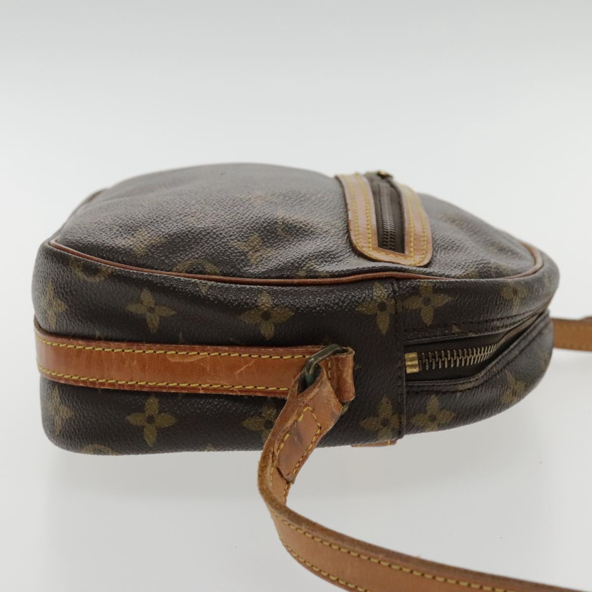Louis Vuitton Senlis Brown Canvas Shoulder Bag