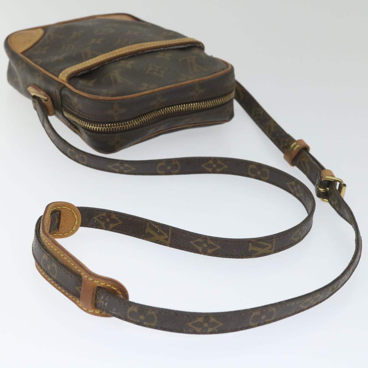 Louis Vuitton Danube Brown Canvas Shoulder Bag