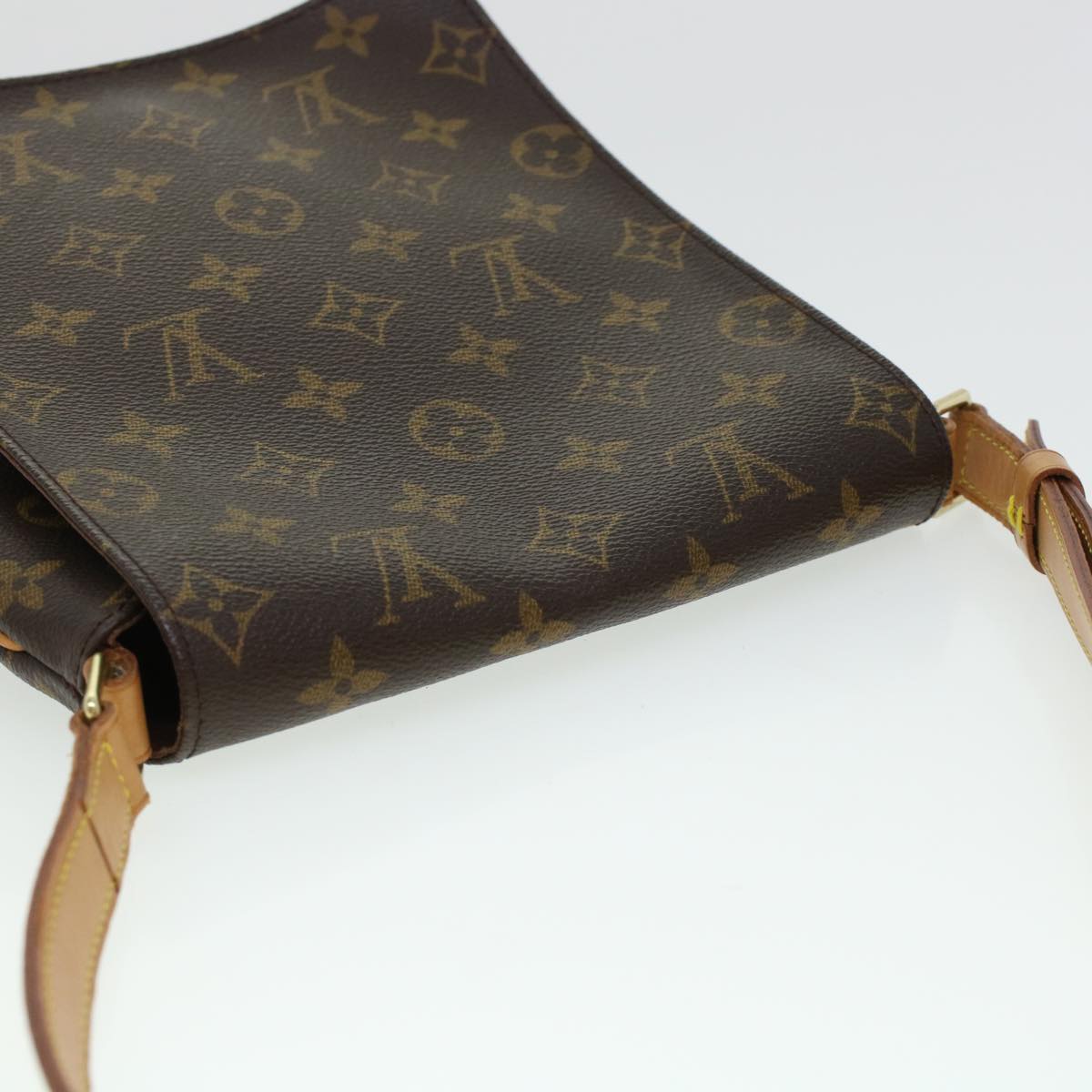 Louis Vuitton Musette Brown Canvas Shoulder Bag