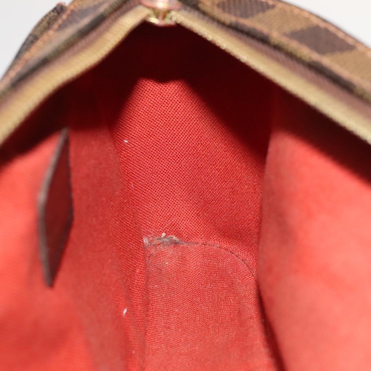 Louis Vuitton Geronimos Brown Canvas Shoulder Bag