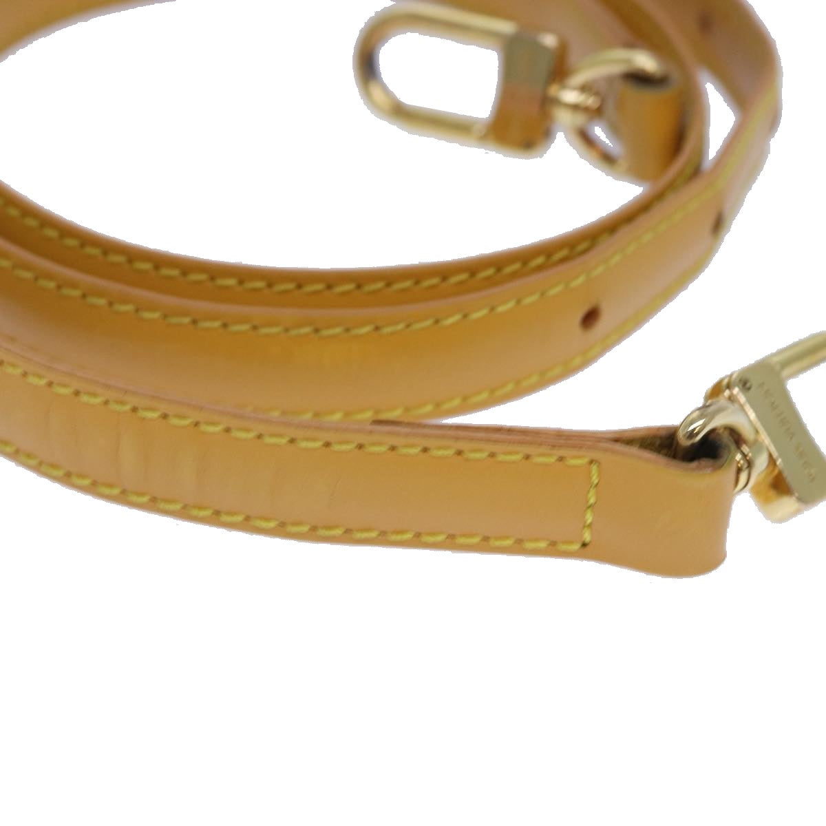 Louis Vuitton Shoulder Strap Camel Leather Bag Jewelry