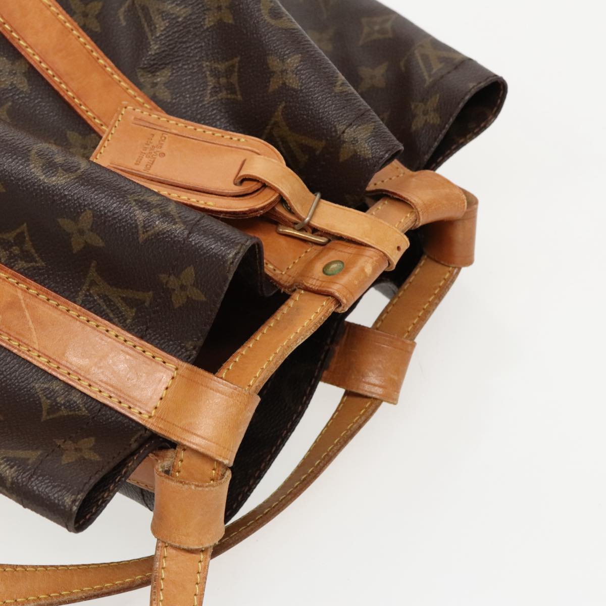 Louis Vuitton Randonnée Brown Canvas Shoulder Bag
