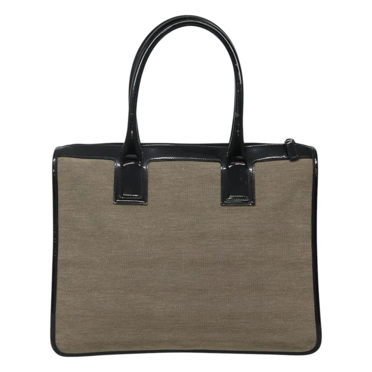 Gucci Grey Canvas Handbag