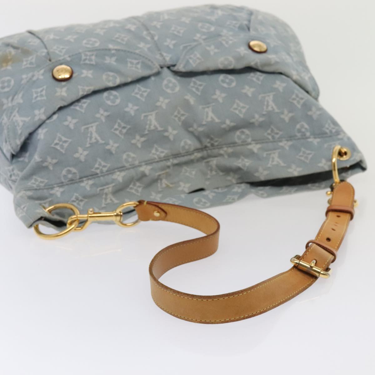 Louis Vuitton Daily Grey Denim - Jeans Shoulder Bag