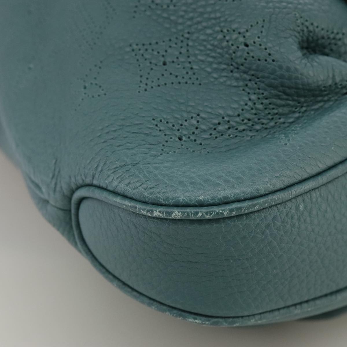 Louis Vuitton Selene Blue Leather Shoulder Bag