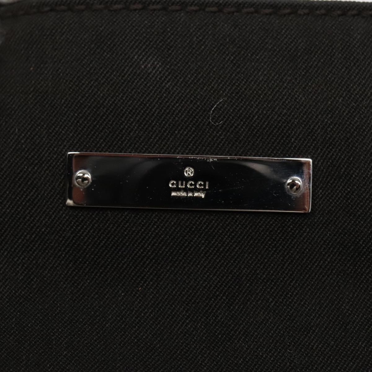 Gucci Khaki Canvas Tote Bag
