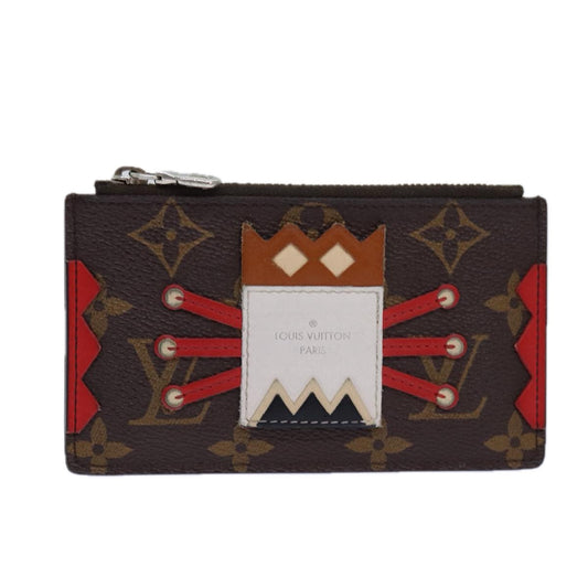 Louis Vuitton Pochette Clés Brown Canvas Wallet