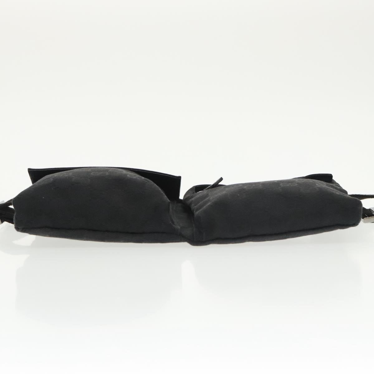 Gucci Belt Bag Black Canvas Shoulder Bag