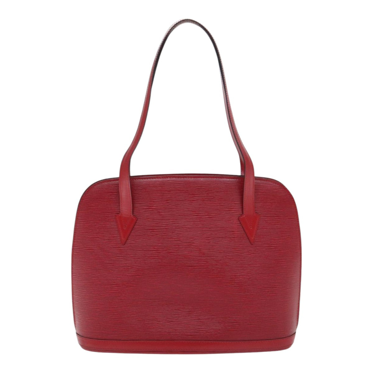 Louis Vuitton Lussac Red Leather Shoulder Bag