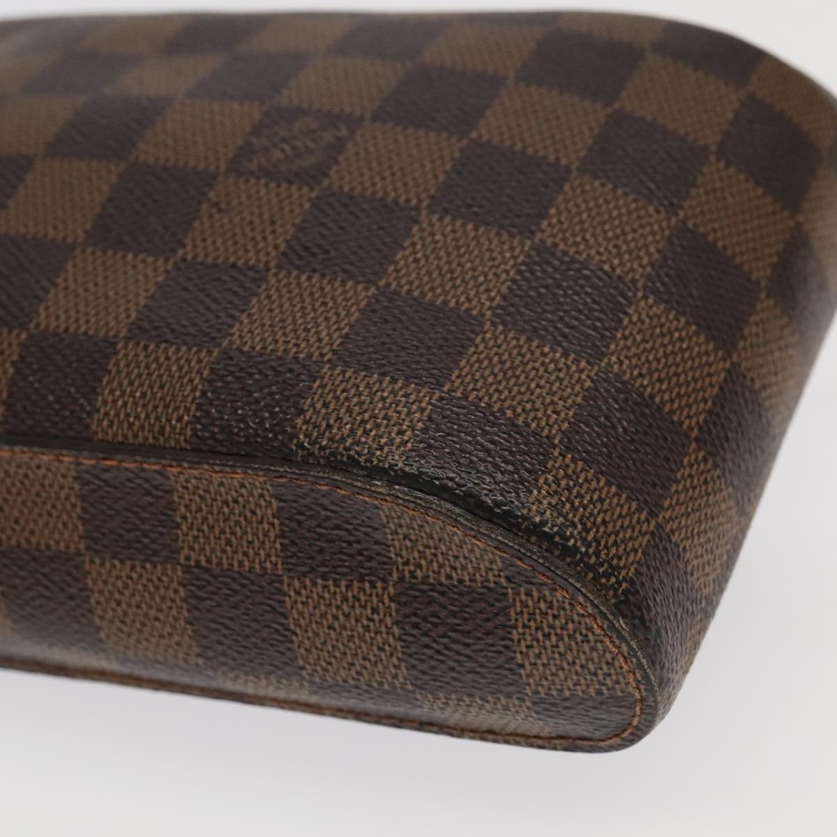 Louis Vuitton Geronimos Brown Canvas Shoulder Bag