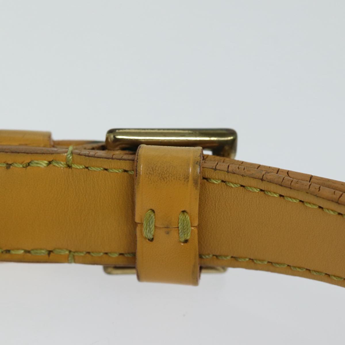 Louis Vuitton Noe Yellow Leather Shoulder Bag