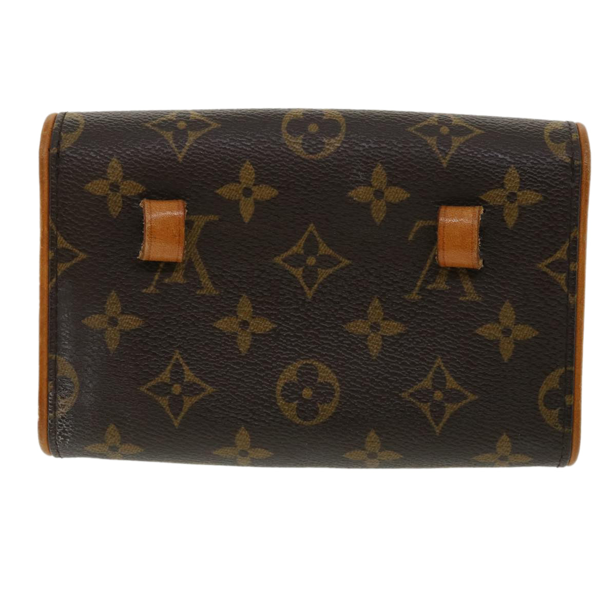 Louis Vuitton Pochette Florentine Brown Canvas Shoulder Bag