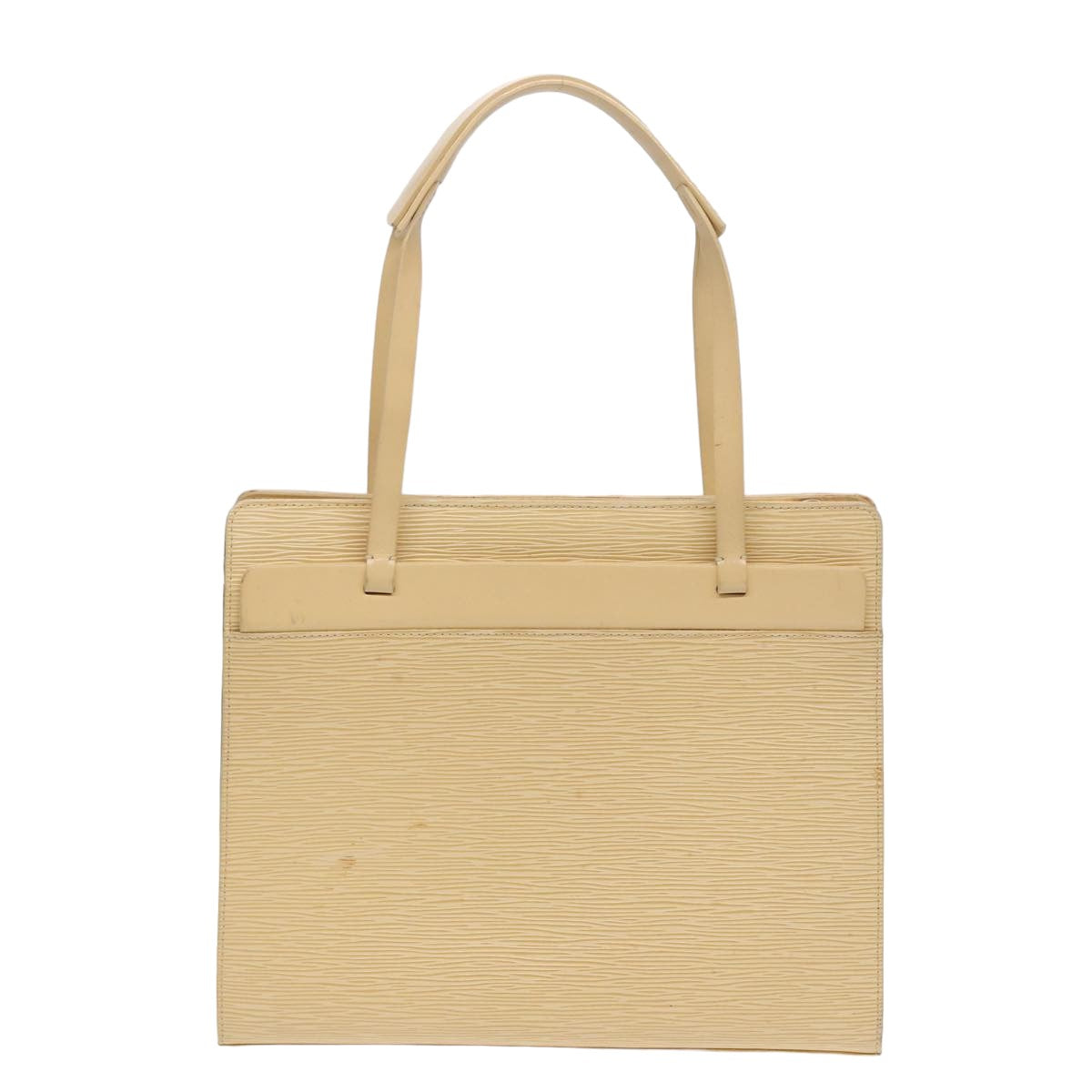 Louis Vuitton Croisette Ecru Leather Tote Bag