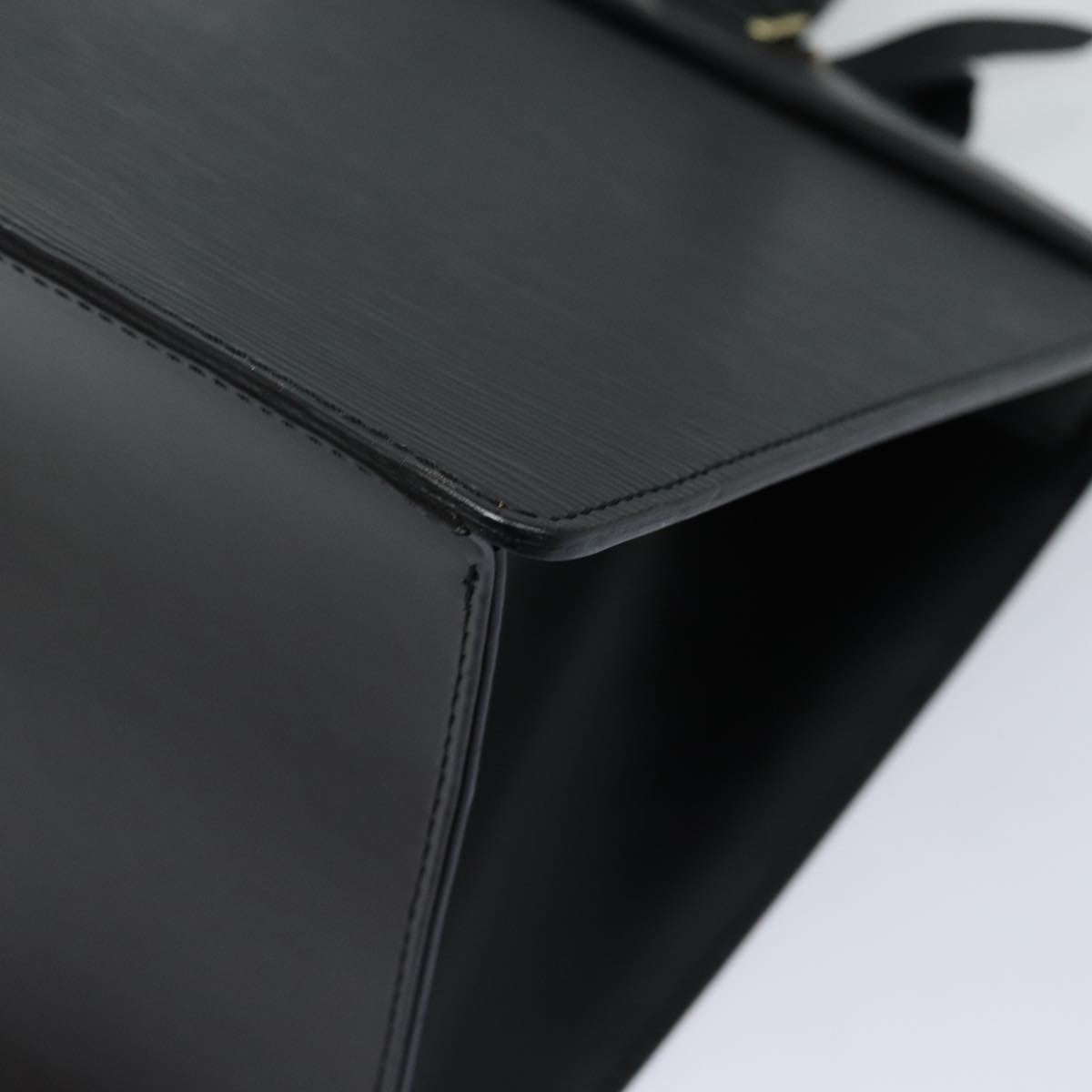 Louis Vuitton Riviera Black Leather Handbag