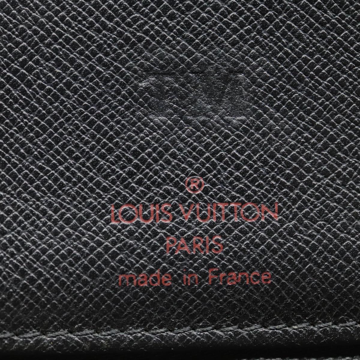 Louis Vuitton Zippy Wallet Black Leather Wallet