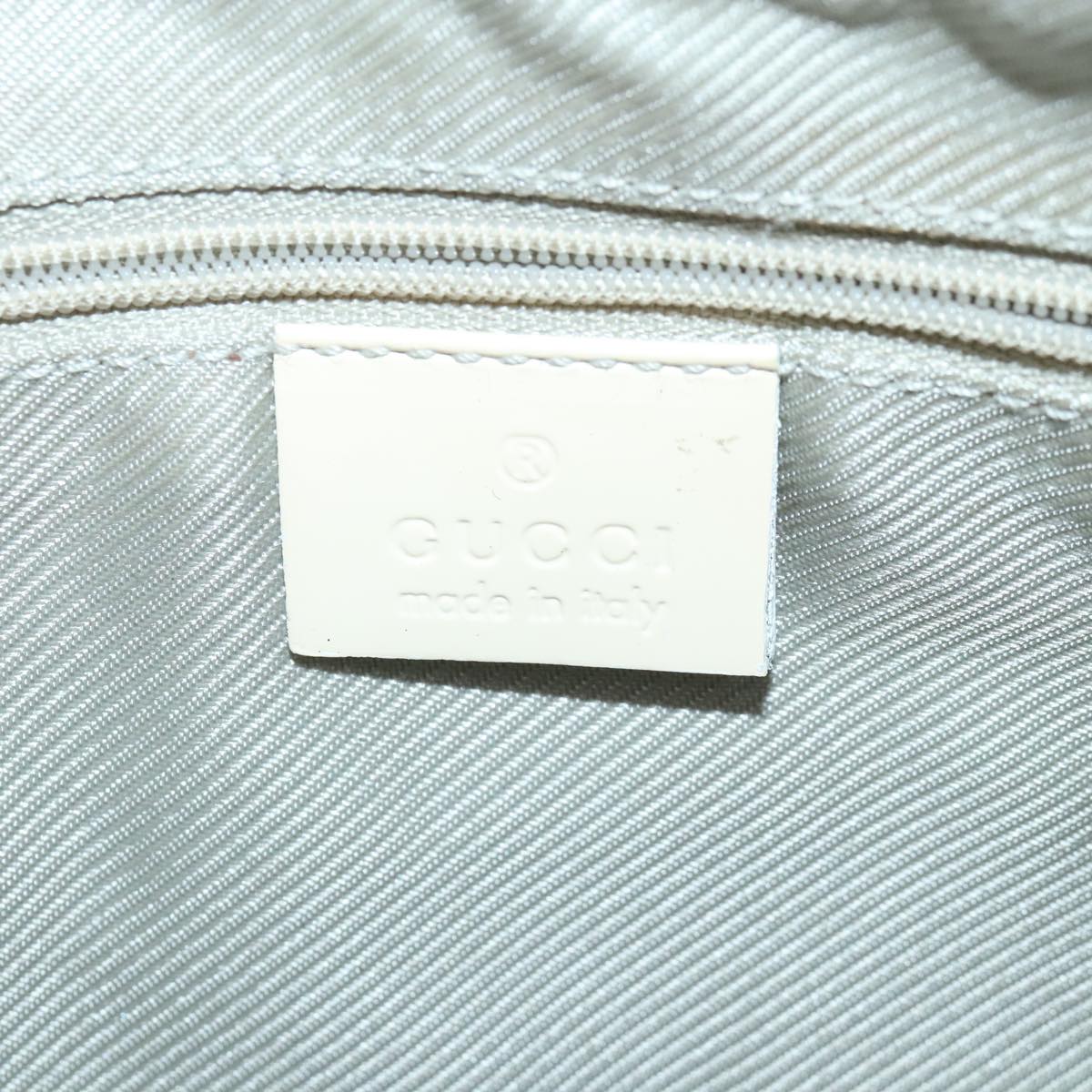 Gucci Hobo Blue Canvas Shoulder Bag