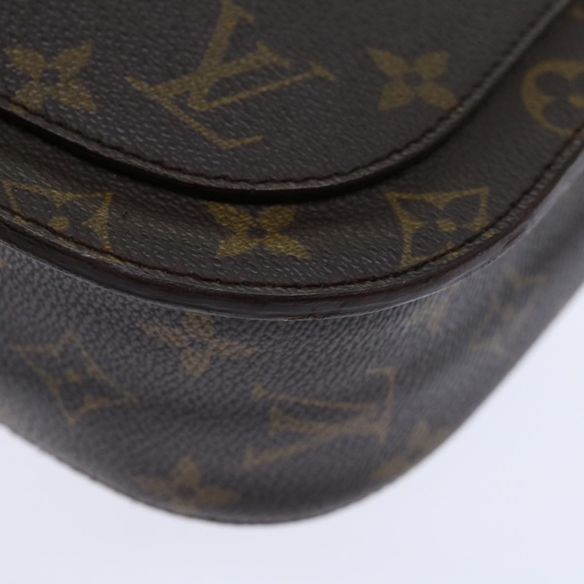 Louis Vuitton Saint Cloud Brown Canvas Shoulder Bag