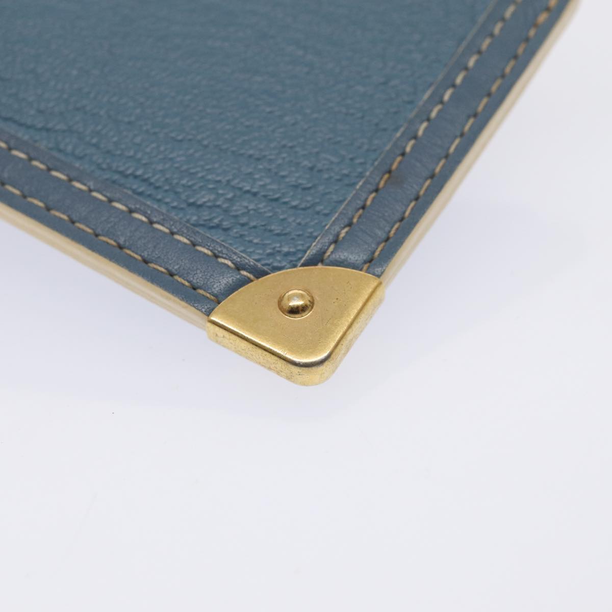 Louis Vuitton Suhali Blue Leather Wallet