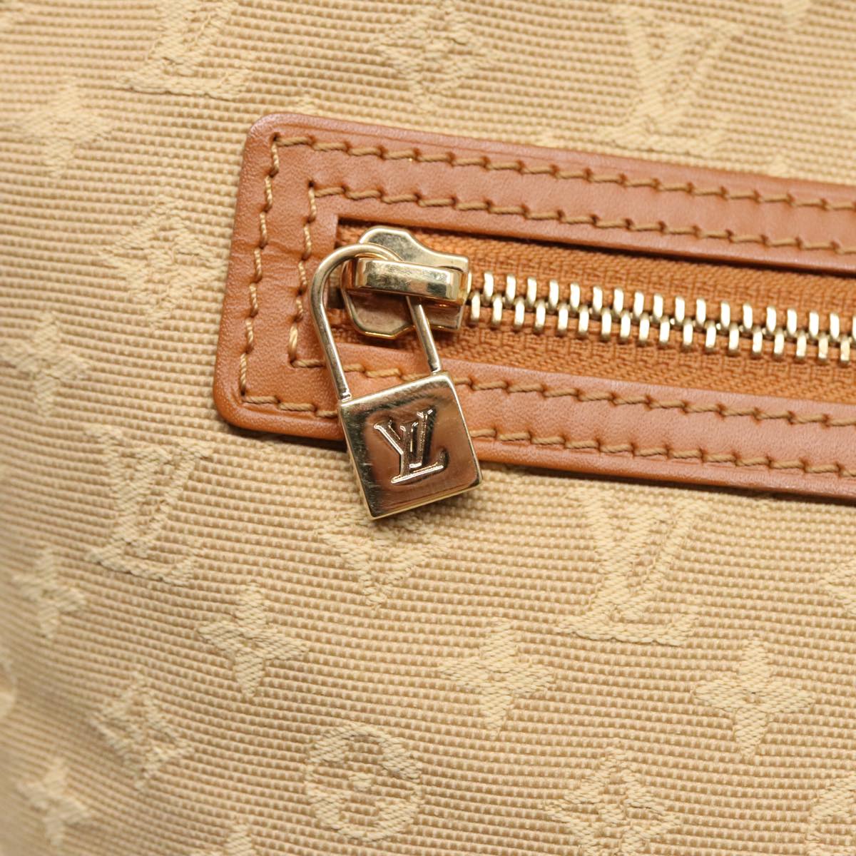 Louis Vuitton Lucille Beige Canvas Tote Bag