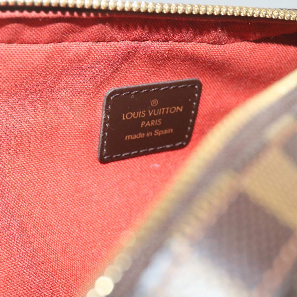 Louis Vuitton Geronimos Brown Canvas Shoulder Bag