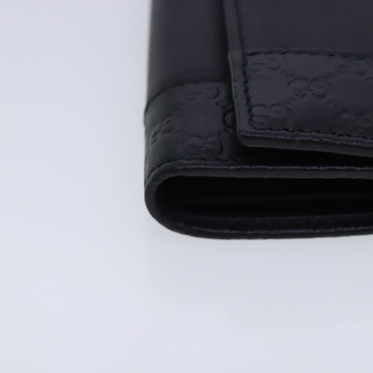 Gucci Key Case Black Leather Wallet