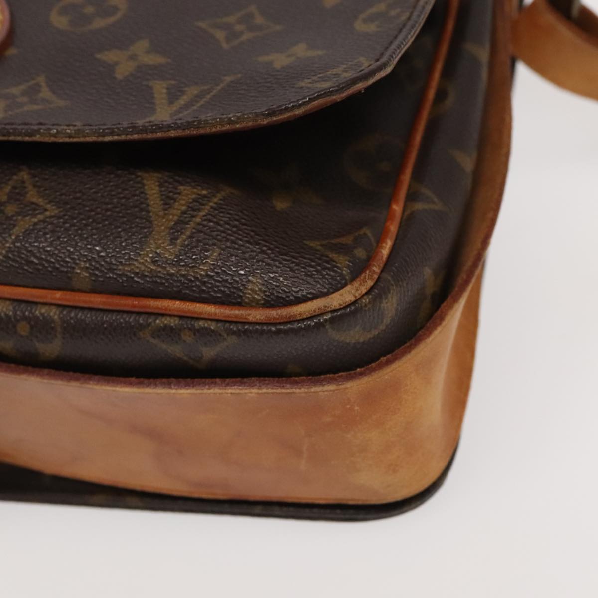 Louis Vuitton Cartouchière Brown Canvas Shoulder Bag