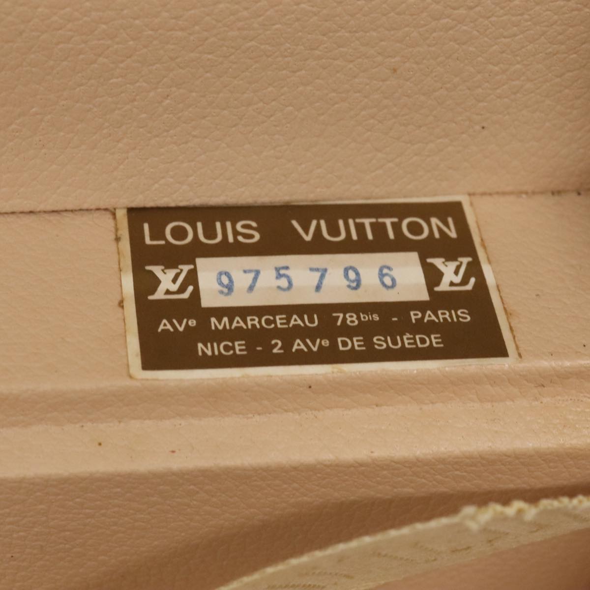 Louis Vuitton Cotteville Brown Canvas Travel Bag