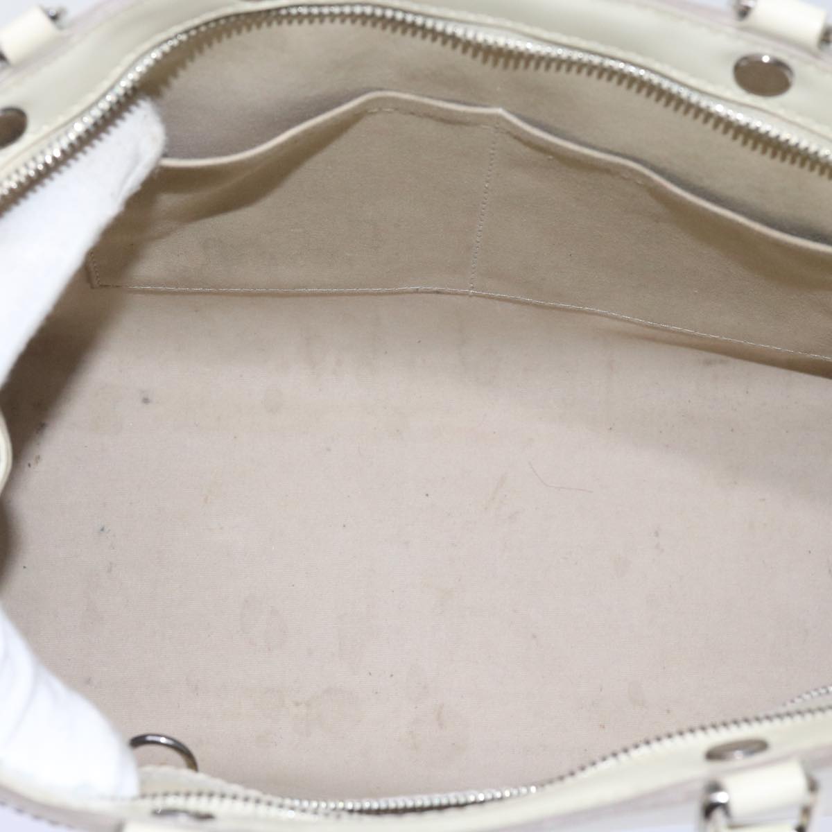 Louis Vuitton Blair White Leather Handbag
