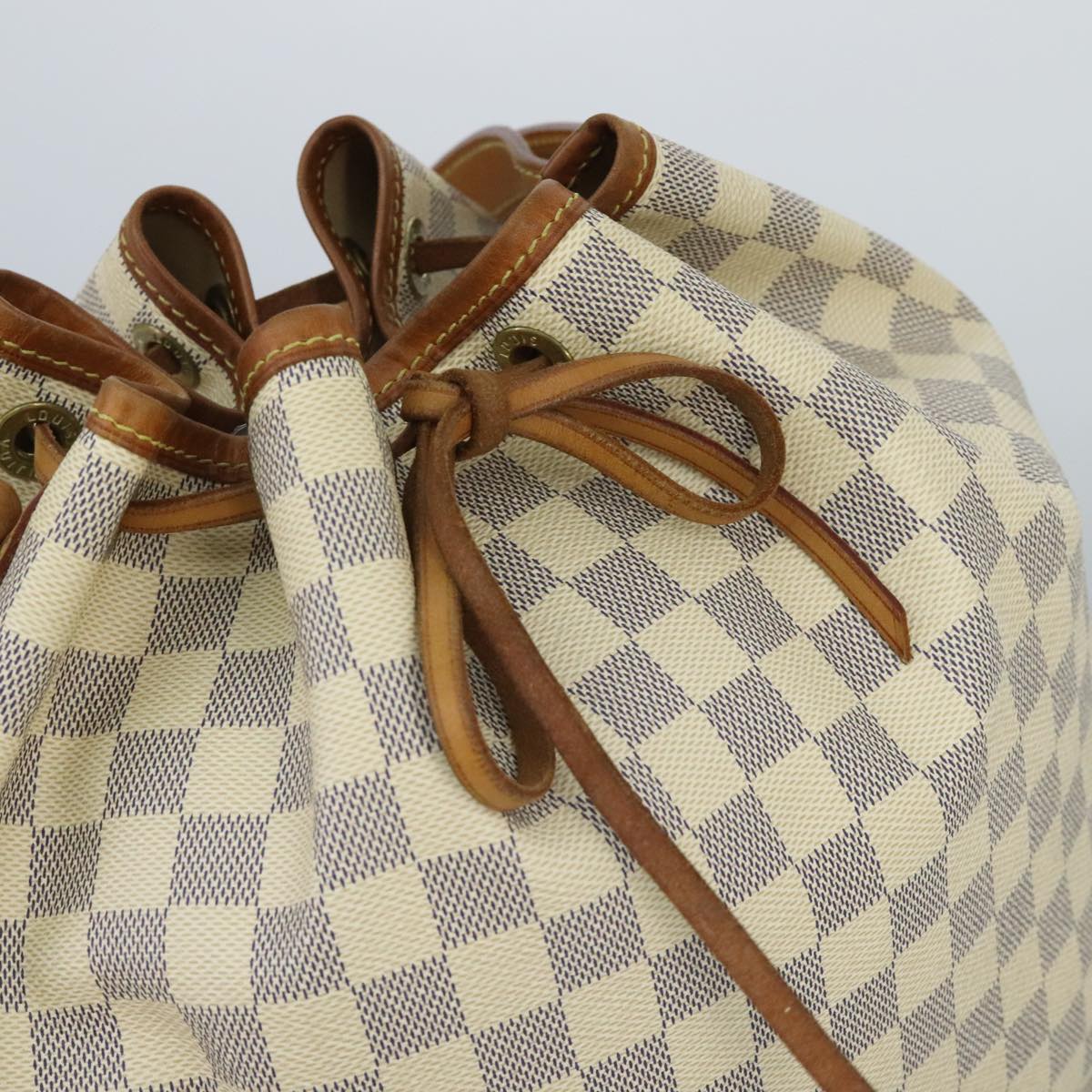 Louis Vuitton Noe Grey Canvas Shoulder Bag
